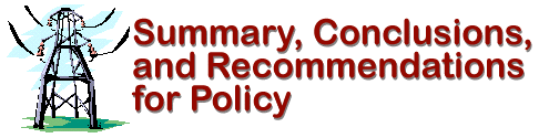 Summary, Conclusions, and Recommendations for Policy